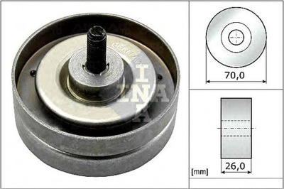 РОЛИК РЕМНЯ INA 062145278A T36466 56333 VKM31280