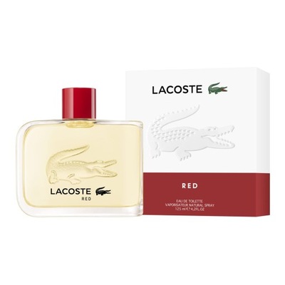 LACOSTE RED 125ml woda toaletowa