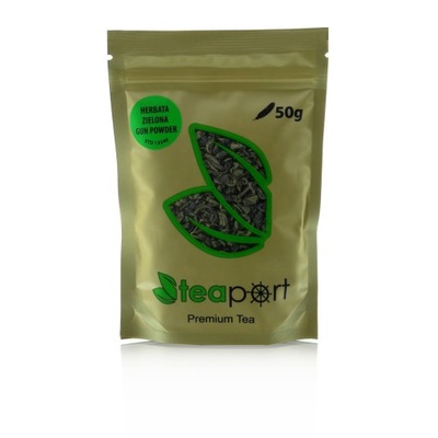 Herbata TEAPORT Herbata Zielona Gunpowder 50G