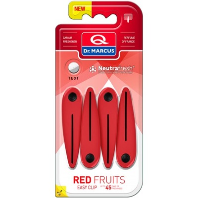 Zapach do samochodu ODŚWIEŻACZ EASY CLIP Red Fruits