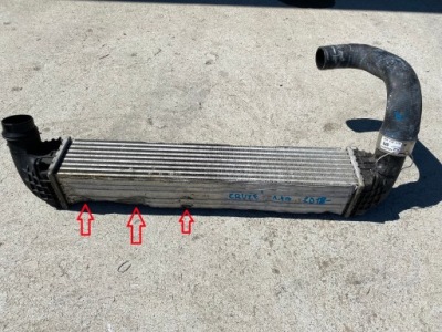 Chevrolet cruze 16-19 1.4 интеркулер usa фото №1