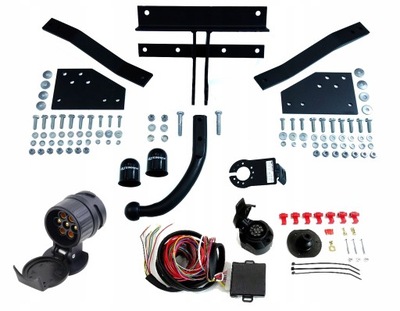 VOLVO V50 UNIVERSAL BARRA DE REMOLQUE GANCHO DE REMOLQUE CON MODULEM 13PIN/7P  