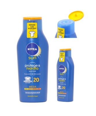 MLECZKO DO OPALANIA NIVEA SUN SPF20 400ML