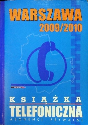 Książka telefoniczna Warszawa 2009 2010