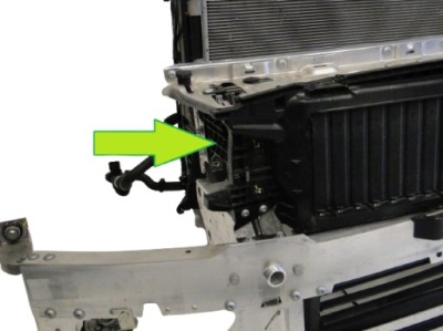 Mercedes c klasa w206 s206 206 кронштейн абсорбер правый опора pas передний фото №1