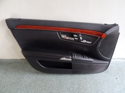 Mercedes s klasa 221 w221 обшивка обивка дверь фото №1