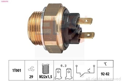 CONMUTADOR DE VENTILADOR JAGUAR XJ 5.3 91-93  