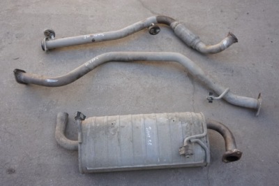Suzuki jimny гасник труба вихлопна 1,5 td 08r комплект фото №1