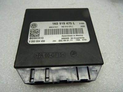 Vw scirocco модуль блок керування pdc 1k0919475l фото №1