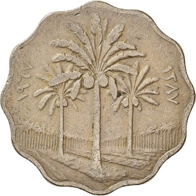 Moneta, Irak, 10 Fils, 1967