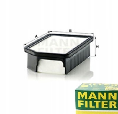 Фильтр воздуха mann-filter do kia venga 1.4 1.6 фото №1