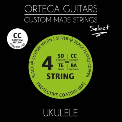 Struny do ukulele koncertowego Ortega UKS-CC 24-37