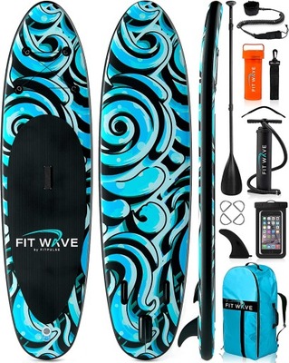 Deski SUP FITWAVE PB10 Sprawna , używana z łatką