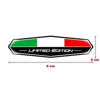 3D WLOCHY EDYCJA LIMITOWANA PEGATINAS ITALIA FLAG PEGATINAS CASE NA NA~26918  