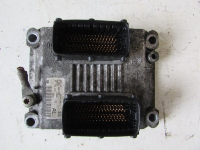Блок керування, бортовий комп'ютер двигуна opel agila 1,2 фото №1