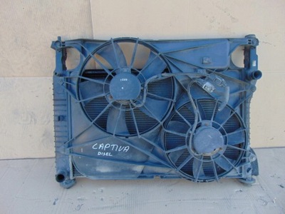 Радіатор wody вентилятори chevrolet captiva 2.0 d фото №1