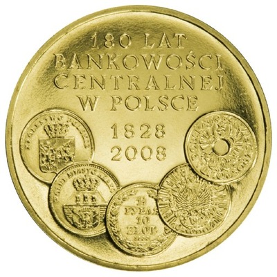 2 ZŁ 2009, 180 LAT BANKOWOŚCI..., W KAPSLU