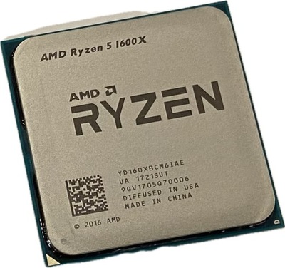 AMD Ryzen 5 1600X 6 x 3,6 GHz
