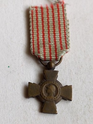 Krzyż Weteranów za I WŚ - miniatura - Francja
