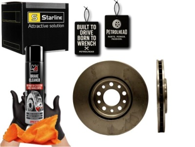 Гальмівні диски гальмівні 2szt. alfa romeo 159 brera spider 30 #petrolhead pro+ kit2 фото №1