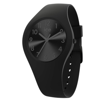 ICE-WATCH - colour Phantom - czarny zegarek damski z silikonowym paskiem