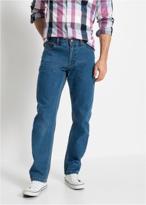 Jeans męskie klasyczne Bawełna R 52 na niskich