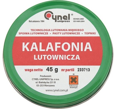 KALAFONIA LUTOWNICZA TOPNIK 45g CYNEL