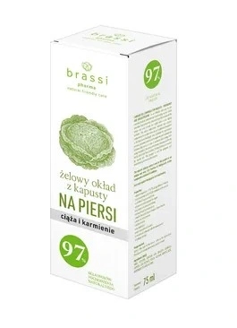 Gélový kapustový obklad na prsiach a kŕmenie 75 ml