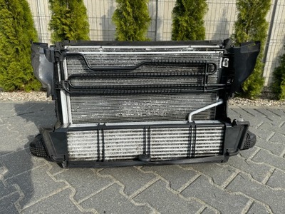 SET RADIATORS FAN MERCEDES W204 W212  