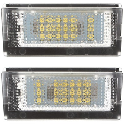 LED LAMPS ILLUMINATION REGISTRATION FOR BMW 3 E46  