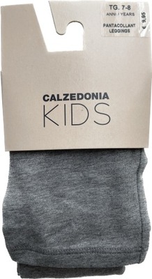 CALZEDONIA KIDS LEGGINSY 7-8 LAT 120-126CM bawełna