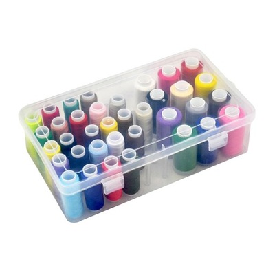 Set of 36 Colors Druable Polyester Sewing Set for