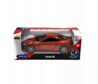 WELLY METALOWY MODEL AUTO TOYOTA 86