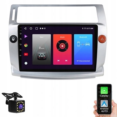 RADIO ANDROID GPS CITROEN C4 2004-2009 CARPLAY 32G  