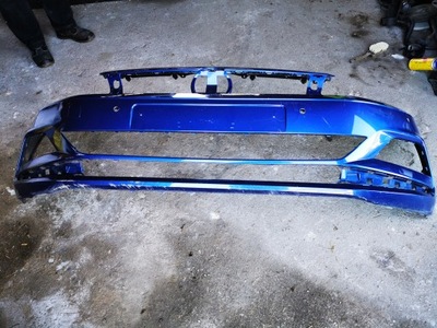 Vw polo vi бампер передний 17- фото №1