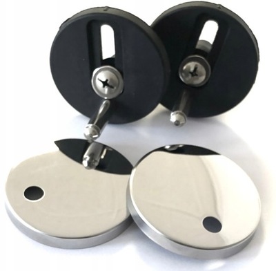 METALOWE MOCOWANIE DESKI SEDESOWEJ WC ŚRUBY UCHWYT