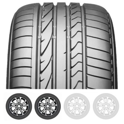 2X PADANGOS VASARINĖS 235/45R19 BRIDGESTONE DUELER H/P 