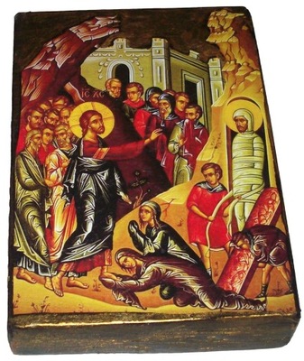 Ikona Wskrzeszenie Łazarza