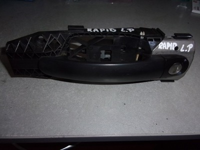 Ручка двері skoda rapid лівий перед фото №1