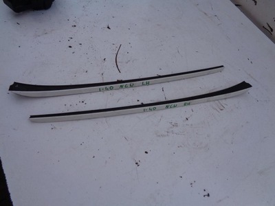 Молдинг стекло левый перед hyundai i40 i фото №1