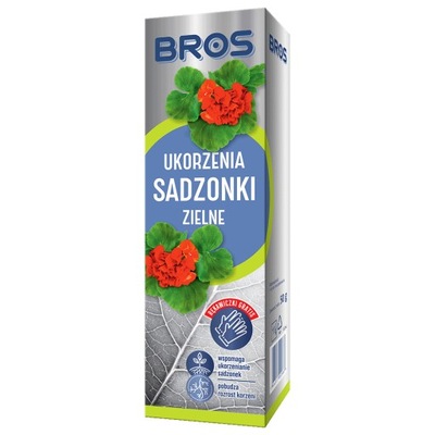 BROS Ukorzeniacz Sadzonek Zielonych preparat 50 g NOWOŚĆ