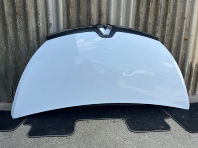 Комплектна капот кришка двигуна trafic 3 рестайлінг  білий ідеальна w колір фото №1