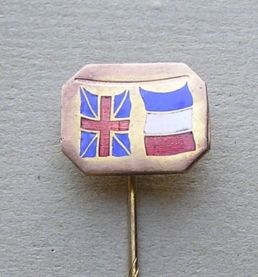 Francja Wielka Brytania odznaka przyjaźni