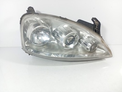 Corsa c lift 03-06 фара лампа правая передняя перед 13327262 оригинал фото №1