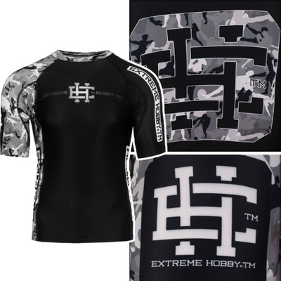 Rashguard z krótkim rękawem męski Extreme Hobby Combat Game r. XXL