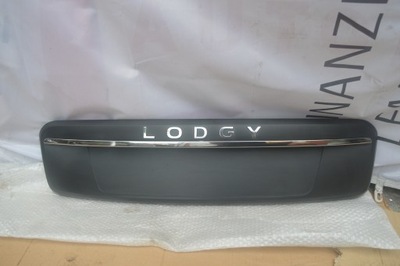 Dacia lodgy lift накладка кришки задній задня nowa фото №1