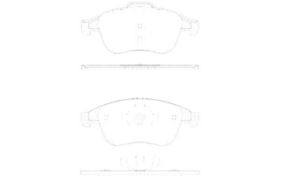 Remsa тормозные колодки тормозные renault grand scenic iii 2. фото №1