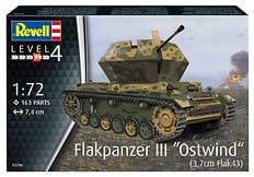REVELL 03286 Flakpanzer III Ostwind 3,7 cm Flak 43