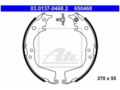 ATE APKABOS HAM. TOYOTA HIACE/HILUX 2,4-2,7 89- 