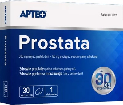 Apteo, Prostata, 30 kapsułek